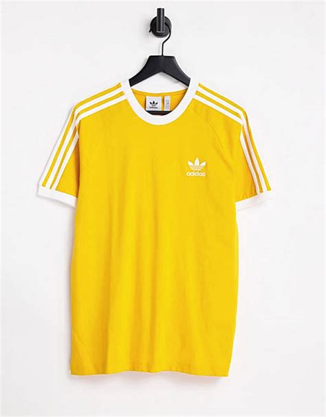 camiseta adidas originals amarilla